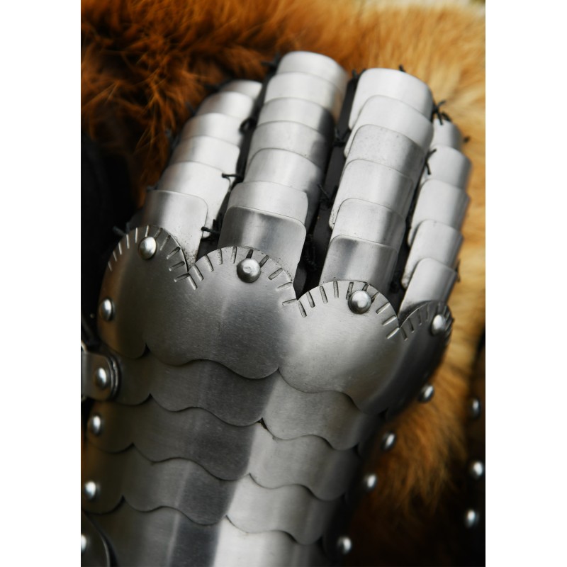 Mittelalterliche Panzerhandschuhe 1,3mm