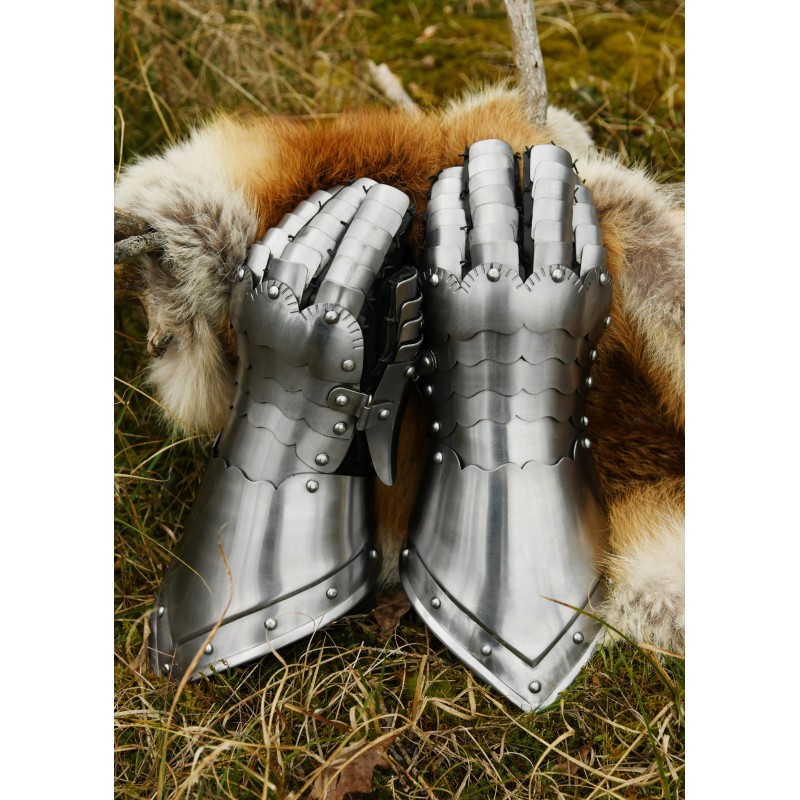 Mittelalterliche Panzerhandschuhe 1,3mm