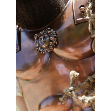 Spartaner Muskelpanzer aus Stahl