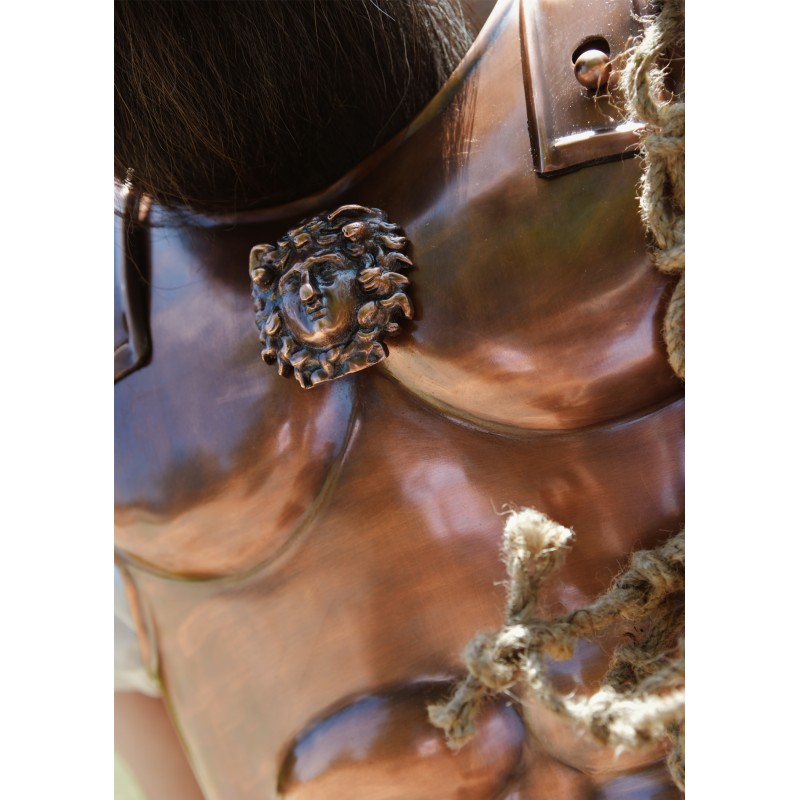 Spartaner Muskelpanzer aus Stahl