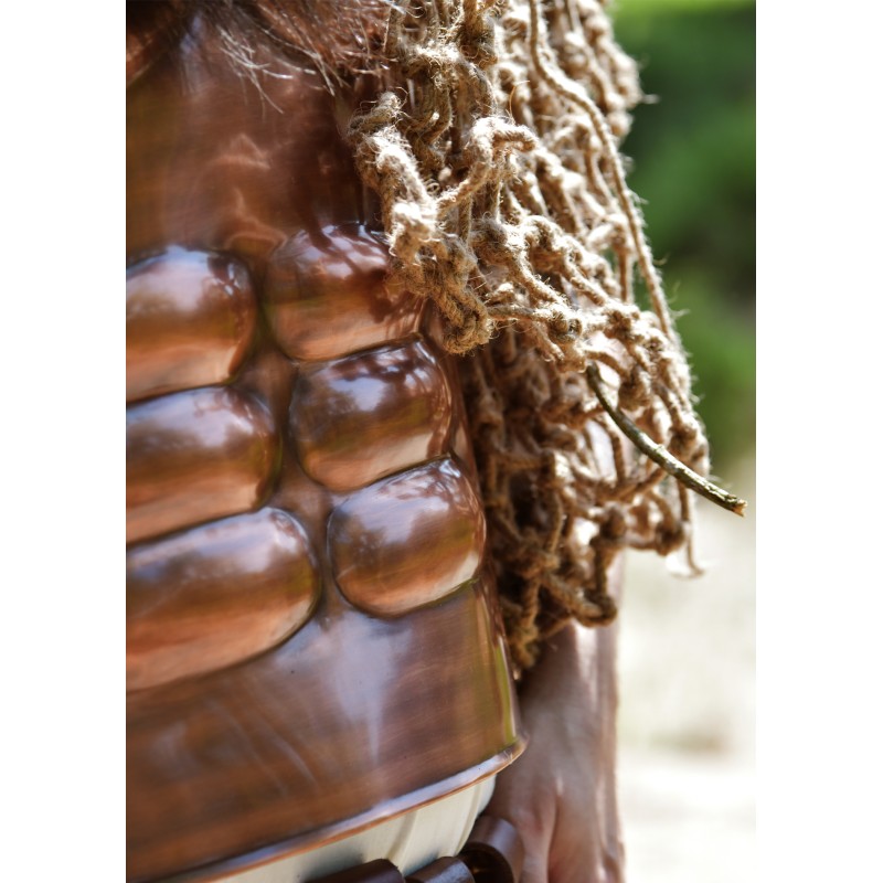 Spartaner Muskelpanzer aus Stahl