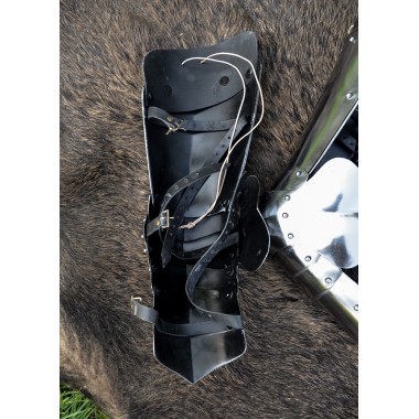 Spätmittelalter-Beinzeug, 1,2 mm Stahl