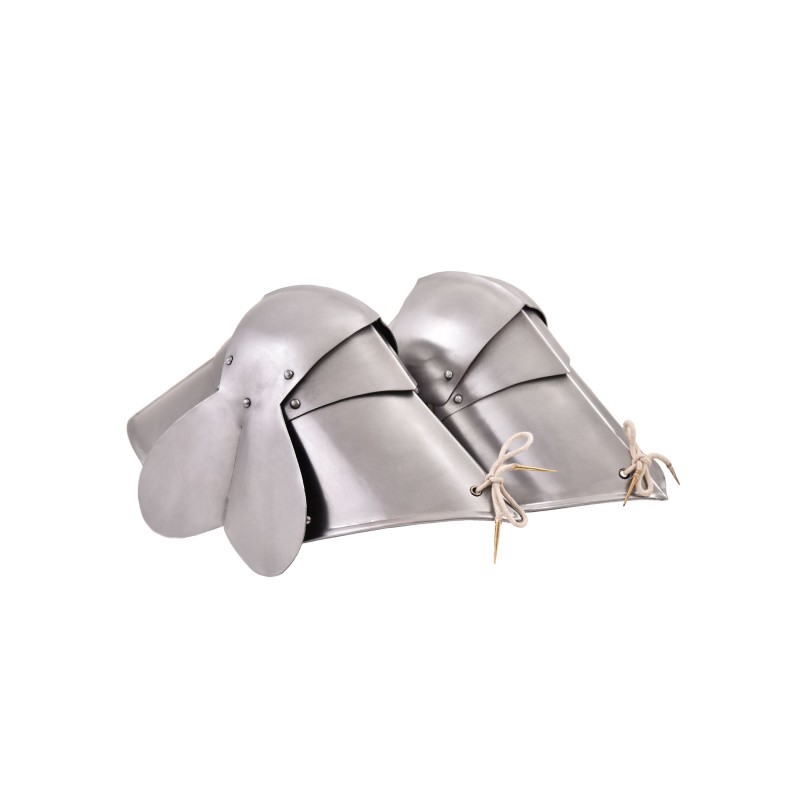 Kniekacheln 15. Jahrhundert, 1,6 mm Stahl