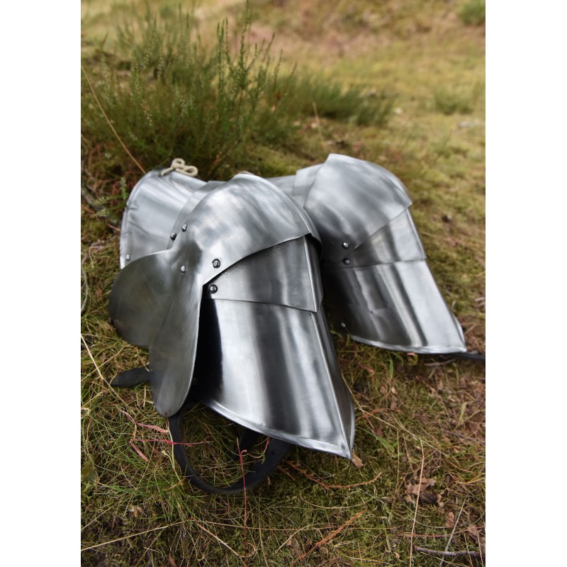 Kniekacheln 15. Jahrhundert, 1,6 mm Stahl