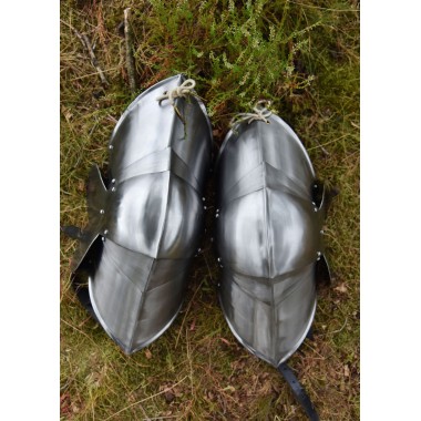 Kniekacheln 15. Jahrhundert, 1,6 mm Stahl