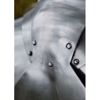 Kniekacheln 15. Jahrhundert, 1,6 mm Stahl