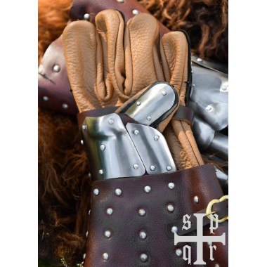 Mittelalterliche Panzerhandschuhe - Schlacht von Visby