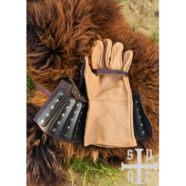 Mittelalterliche Panzerhandschuhe - Schlacht von Visby