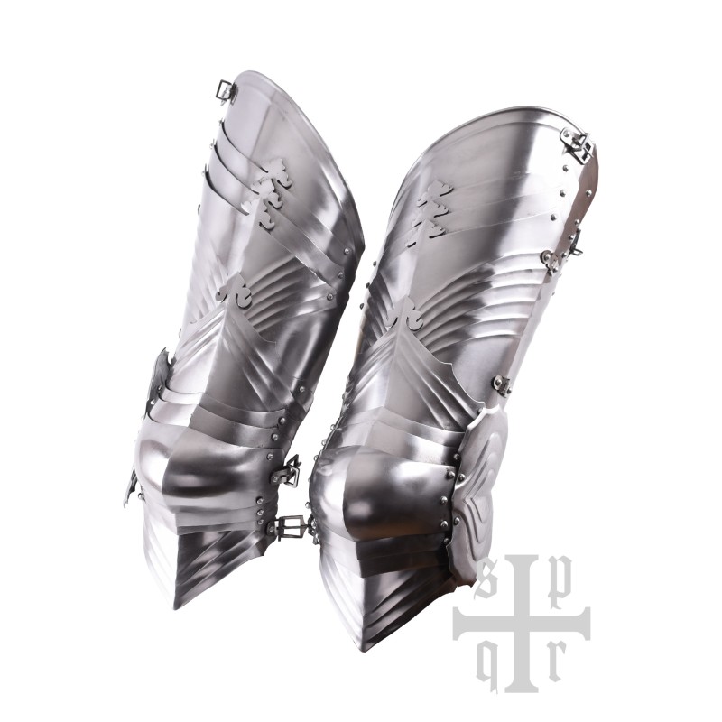 Gotisches Beinzeug 1,6 mm Stahl