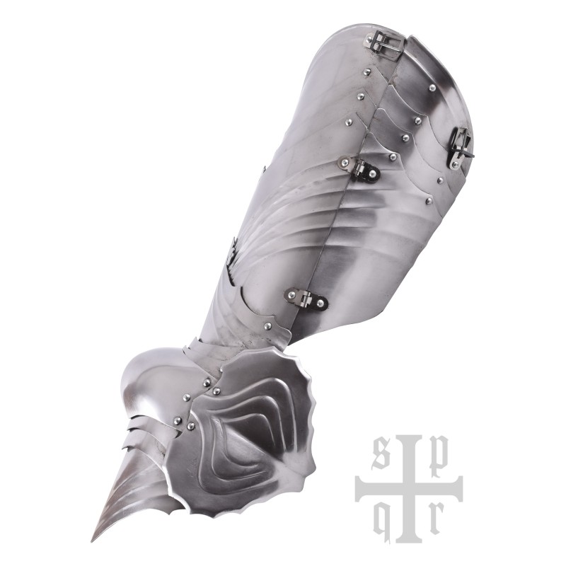 Gotisches Beinzeug 1,6 mm Stahl