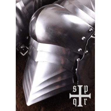 Gotisches Beinzeug 1,6 mm Stahl