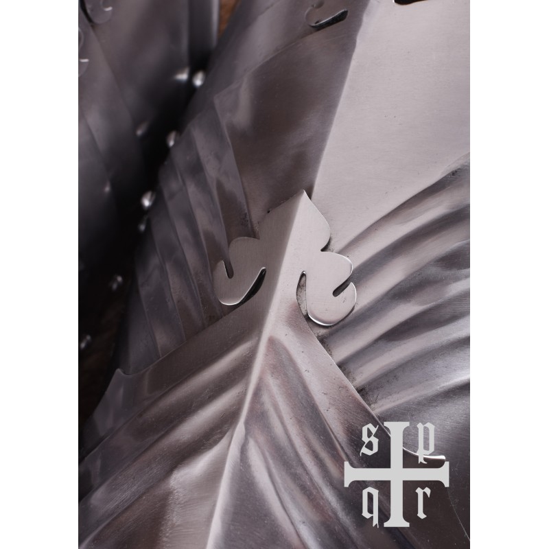 Gotisches Beinzeug 1,6 mm Stahl