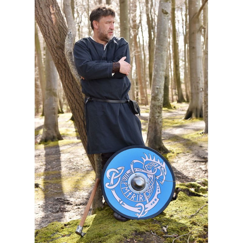 Wikingerschild mit Fenrir-Motiv