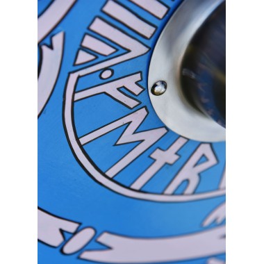 Wikingerschild mit Fenrir-Motiv