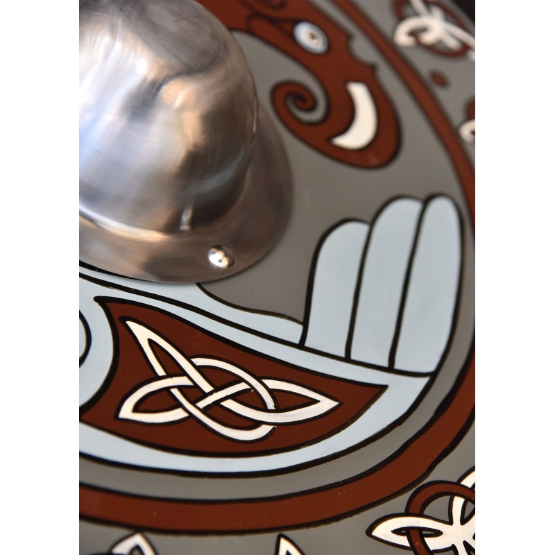 Wikingerschild mit Raben-Motiv