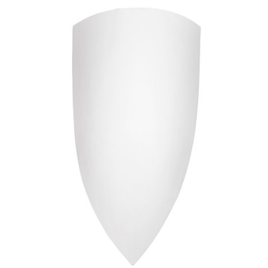 Grosser Wappenschild aus Holz, Rohling zum Bemalen