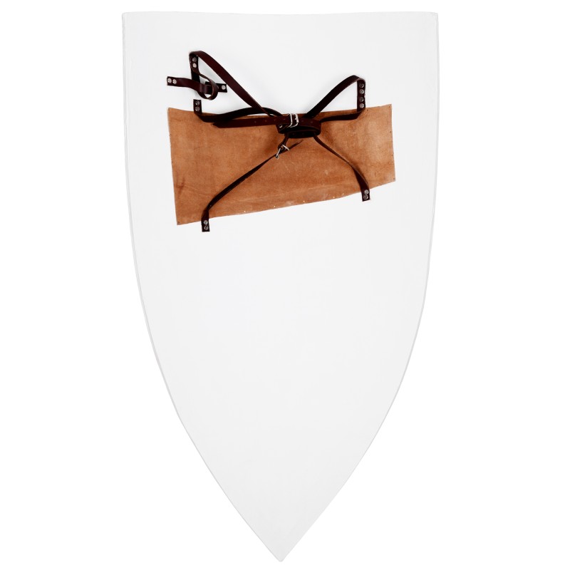 Grosser Wappenschild aus Holz, Rohling zum Bemalen