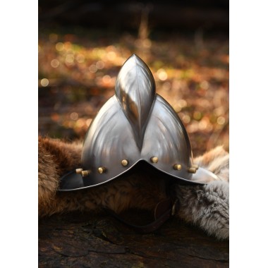 Deutscher Morion helm, 1,2 mm Stahl