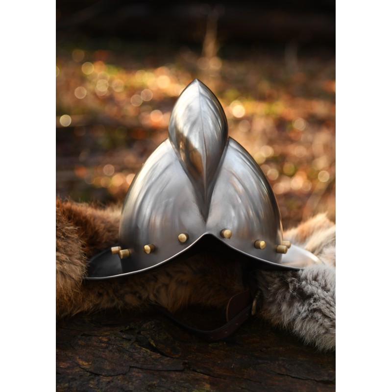 Deutscher Morion helm, 1,2 mm Stahl