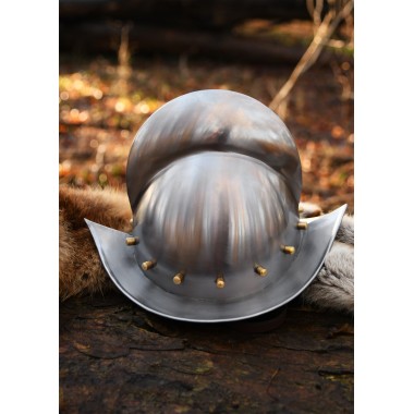 Deutscher Morion helm, 1,2 mm Stahl