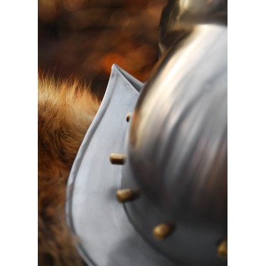 Deutscher Morion helm, 1,2 mm Stahl