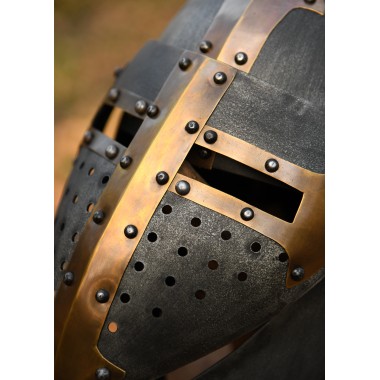 Topfhelm - 1,6 mm Stahl