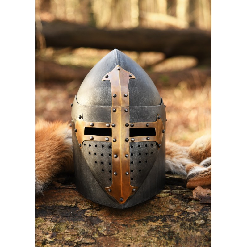 Topfhelm - 1,6 mm Stahl