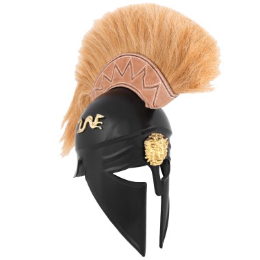 Italo-Korintherhelm mit Helmbusch