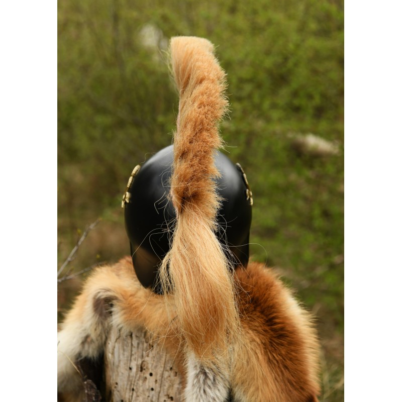 Italo-Korintherhelm mit Helmbusch