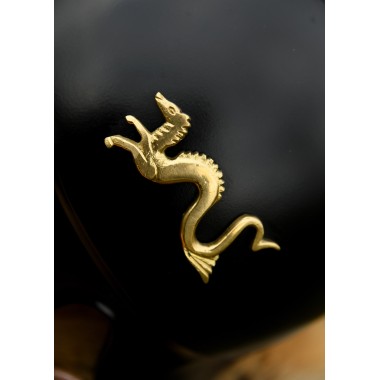 Italo-Korintherhelm mit Helmbusch