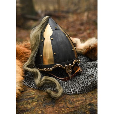 Rus-Helm mit Pferdehaarbusch