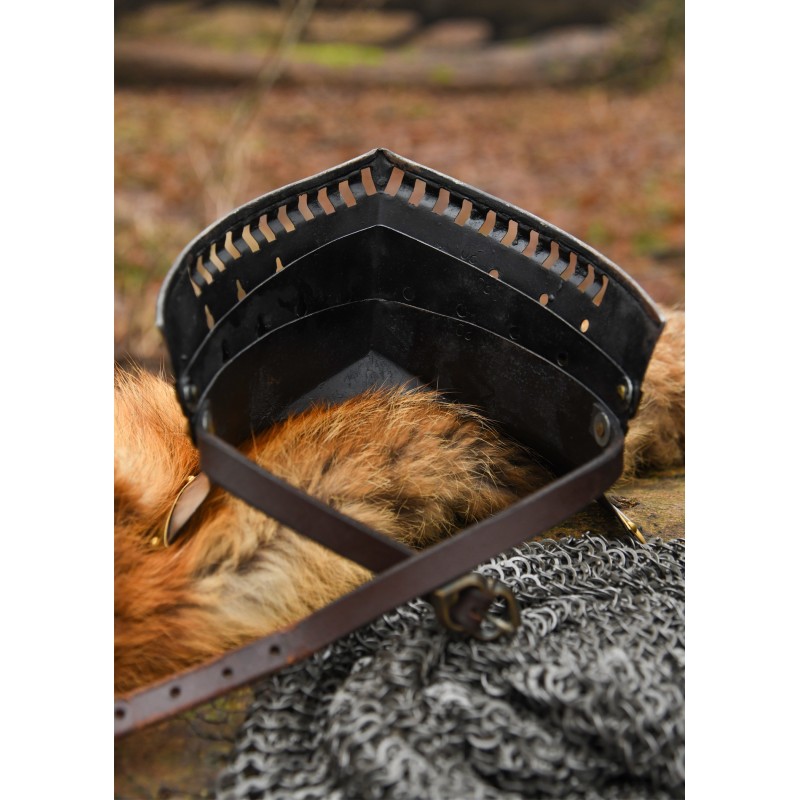 Burgonet - Sturmhaube Helm, 1,2 mm Stahl