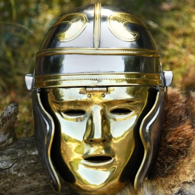 Römische Helm - Kaiserlich-Gallischer Gesichtshelm