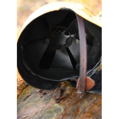 Italo-Korintherhelm mit Helmbusch