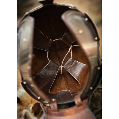 Spätrömischer Spangenhelm 'Burgh Castle'