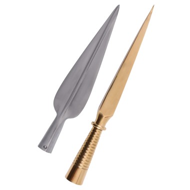 Speerspitze und Speerfuß