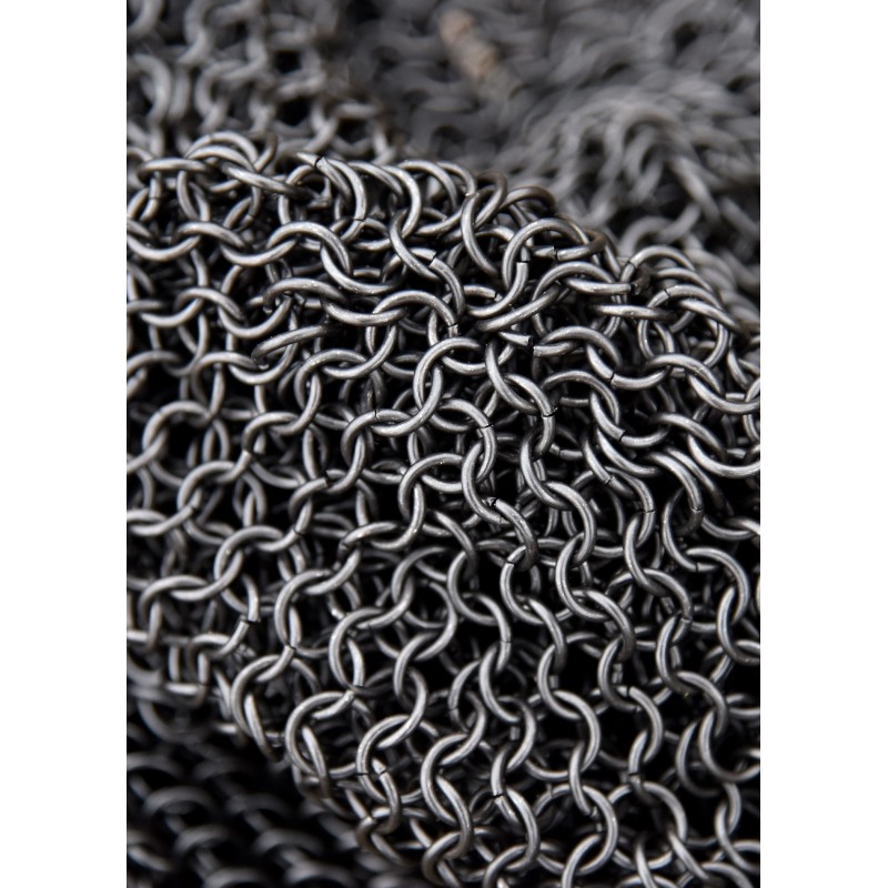 Kettenhaube, quadratischer Ausschnitt, ID 8mm, brüniert