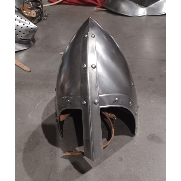 Beckenhaube Helm mit Nasal