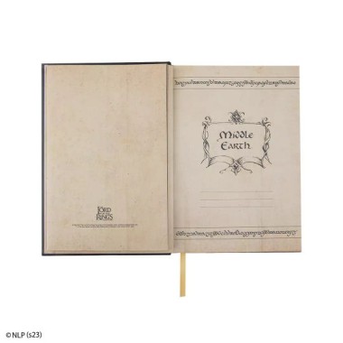 Tagebuch Middle Earth map - Der Herr der Ringe