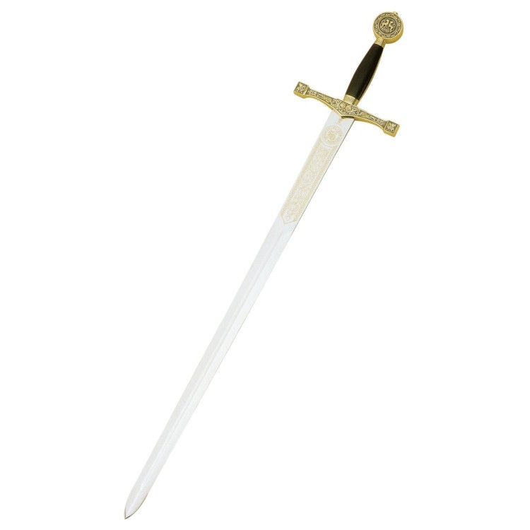 Schwert Excalibur, goldfarben