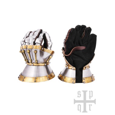 Stundenglashandschuhe Mailand - Mittelalterliche Panzerhandschuhe