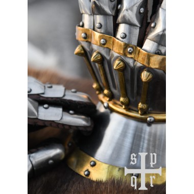 Stundenglashandschuhe Mailand - Mittelalterliche Panzerhandschuhe