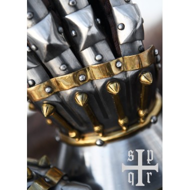 Stundenglashandschuhe Mailand - Mittelalterliche Panzerhandschuhe