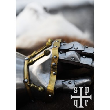 Stundenglashandschuhe Mailand - Mittelalterliche Panzerhandschuhe