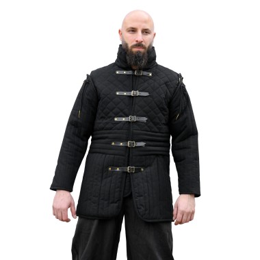 Gambeson mit Schnallen und abnehmbaren Ärmeln