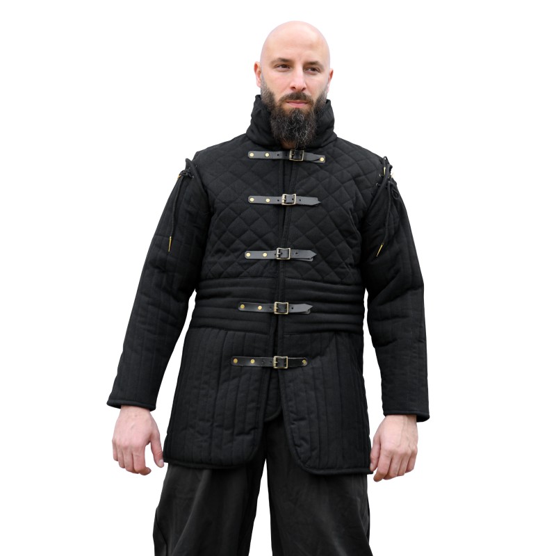 Gambeson mit Schnallen und abnehmbaren Ärmeln