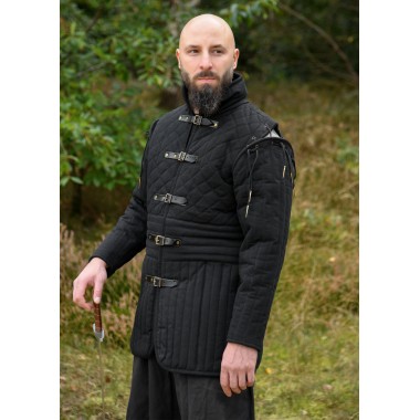 Gambeson mit Schnallen und abnehmbaren Ärmeln