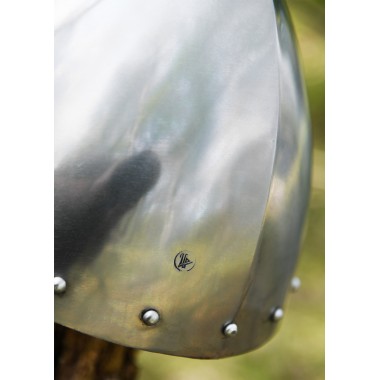 Normannischer Nasalhelm - Stahl 2 mm