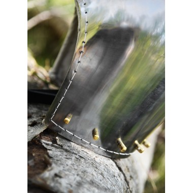 Beckenhaube für Schaukampf, 2 mm Stahl