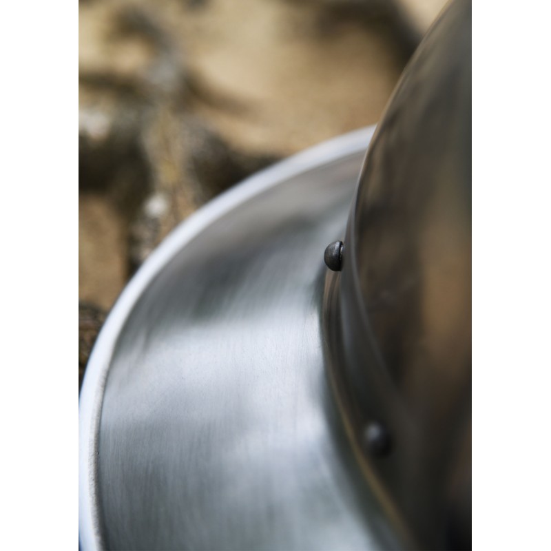 Mittelalterlicher Eisenhut Helm 2 mm